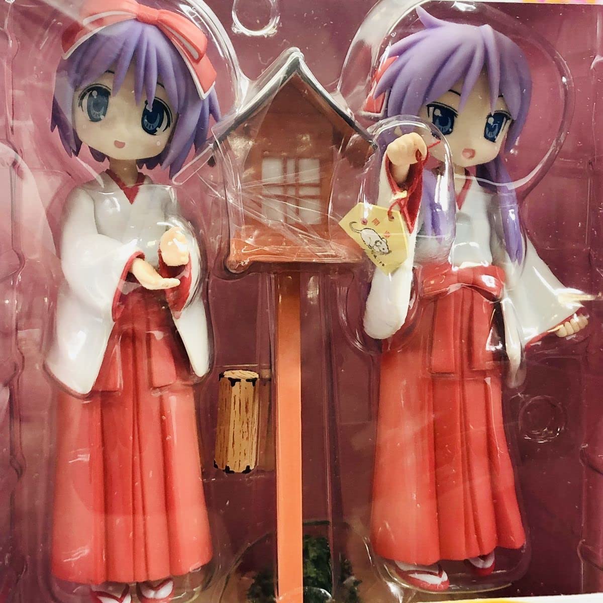 Amazon | 【A未開封】らき☆すた 柊かがみ＆つかさ 初詣セット 完成品